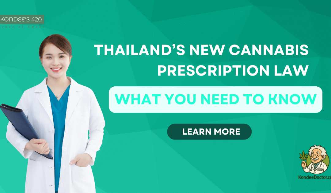 Thailand’s New Cannabis Prescription Law (2025) : What You Need to Know