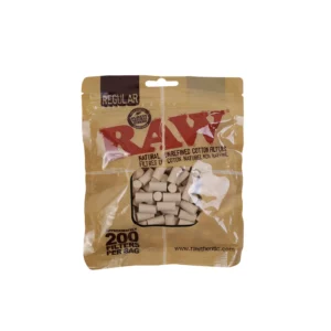 Raw 8mm. Cotton pre rolled tip 200pcs