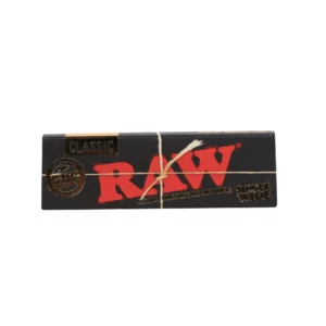 Raw Black Classic Single Wide rolling paper