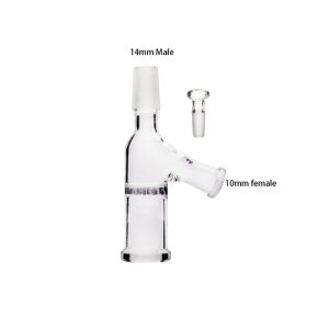 Elev8r Glass Injector Bowl Pass-Through Adapter + Male/Female Glass Injector Adaptor Set [KK505+KK173]
