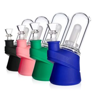 Puffco Set with Glass + Silicone Base + Glass Bowl 7.5" (PC33)