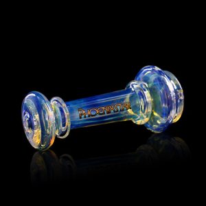 Puffco Peak Pro Silver Fumed 4.7" with Phoenix Star Logo (PC02)