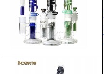 Phoenix Star 15" Freezable Coil Water Pipe with 6-Arm Tree Perc (PHX541)