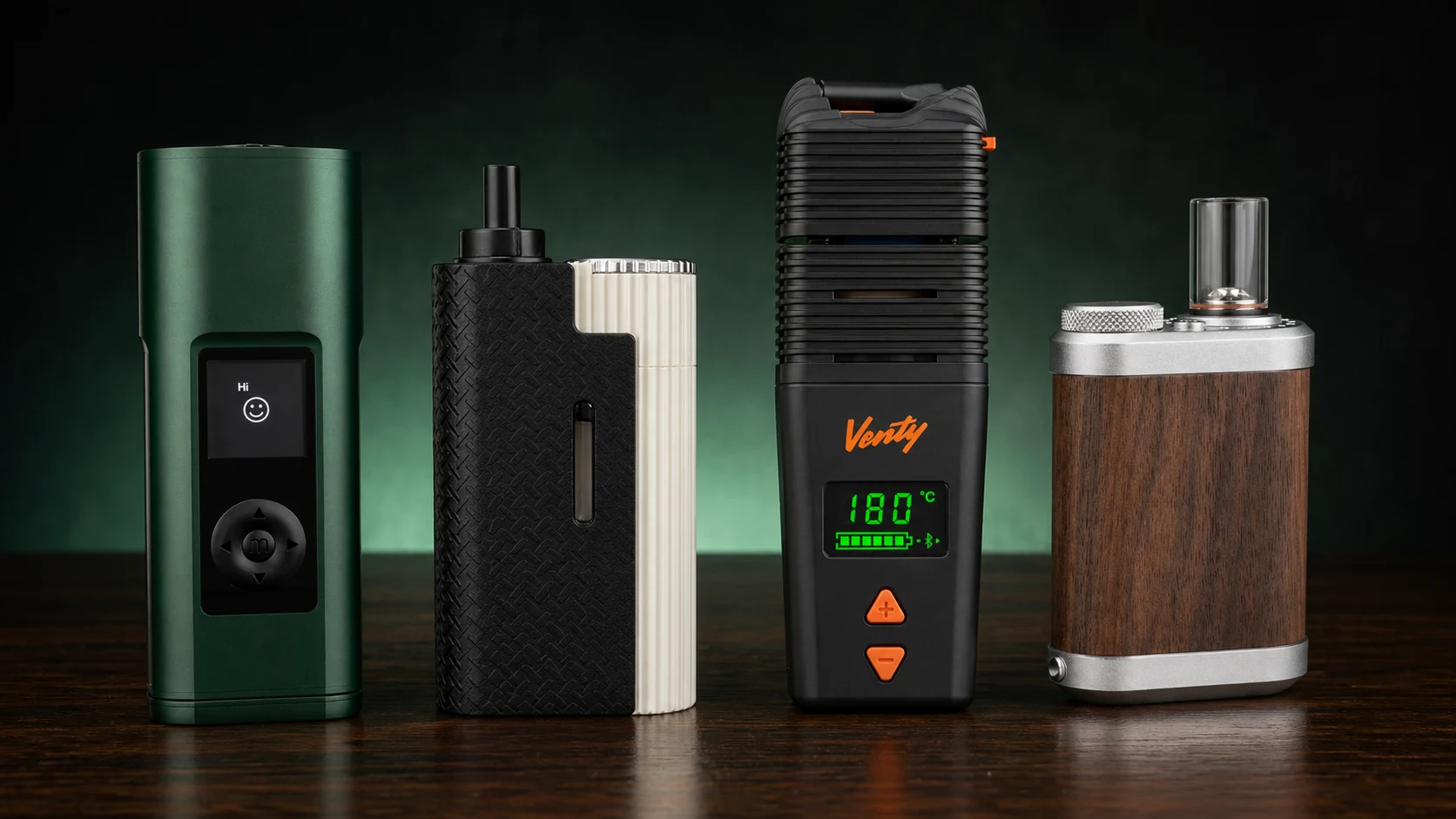 เปรียบเทียบ Arizer Solo 3 2.0, Limelight Frolic, Storz & Bickel Venty, Tinymight 2 — premium portable vaporizers showdown 2026