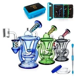 เซ็ต Dab Phoenix Star 3 ชิ้น Recycler 6 นิ้ว + กล่องพกพา (HF613)
