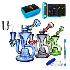 เซ็ต Dab Phoenix Star 3 ชิ้น Recycler 6.3 นิ้ว + กล่องพกพา (HF614)