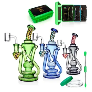 เซ็ต Dab Phoenix Star 3 ชิ้น Recycler 7.8 นิ้ว + กล่องพกพา (HF615)
