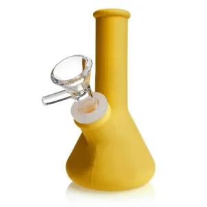 บ้องซิลิโคน Beaker เล็ก สูง 5 นิ้ว — Mini Silicone Bong (คละสี)