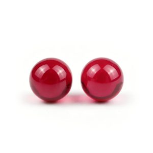 JCVAP 8mm Ruby Terp Pearls (2 ชิ้น)